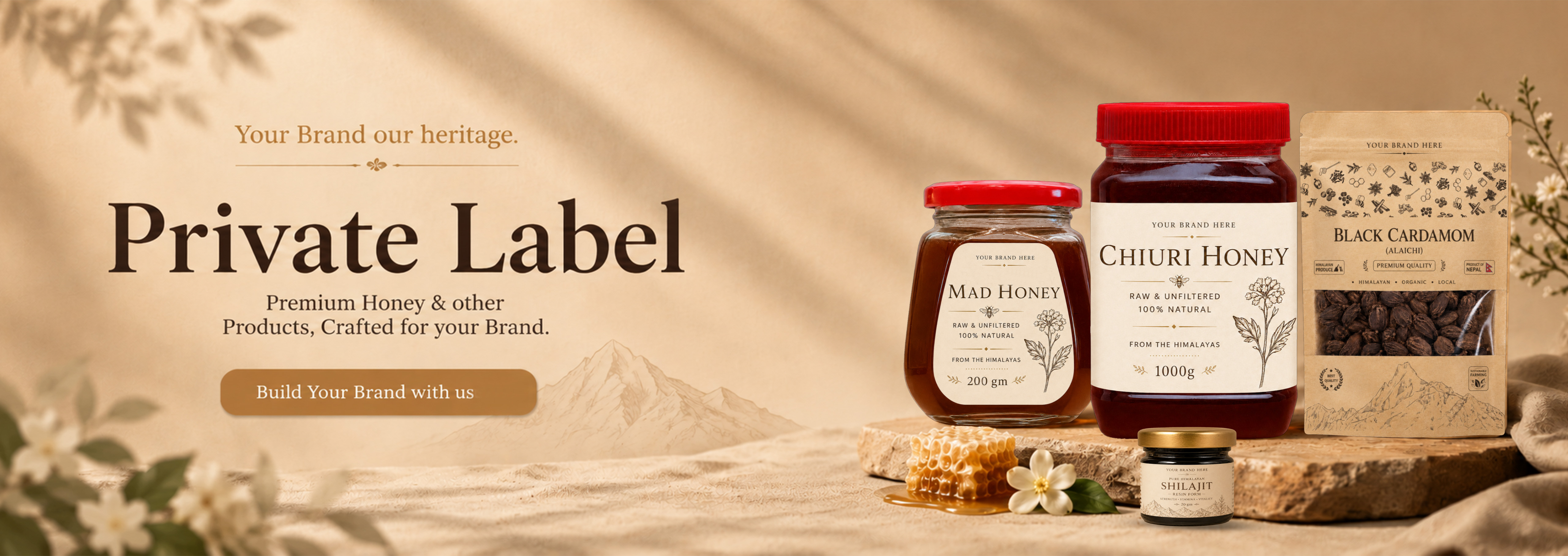 Private Labelling Banner